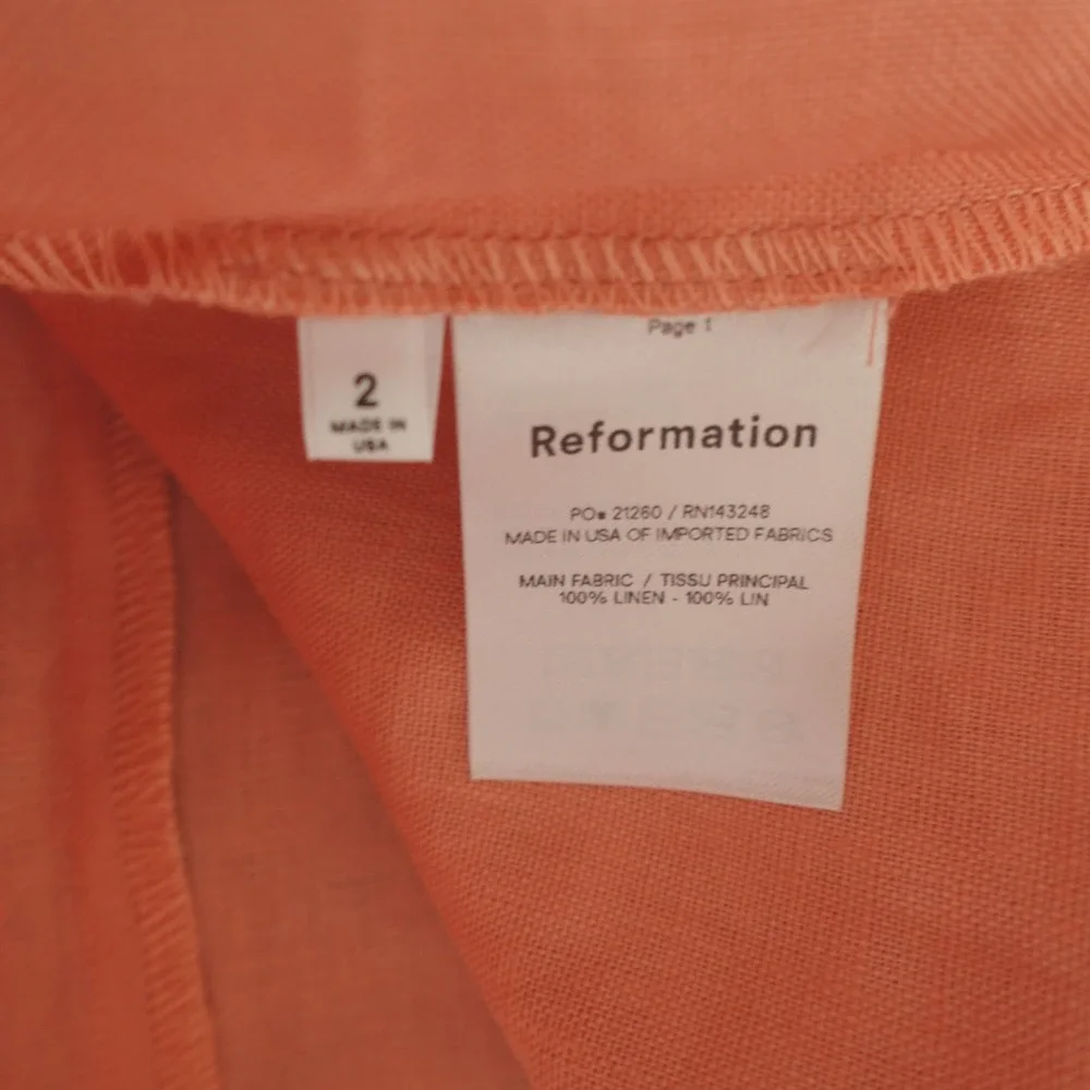 New NWT Reformation Dress Dory - Picture 8 of 13